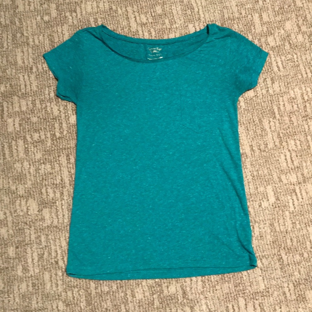 American Eagle Outfitters teal tee